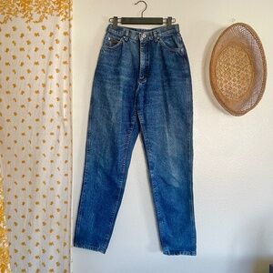 Vintage Lee Mom Jeans USA Made Union Made High Waist 90s Denim
